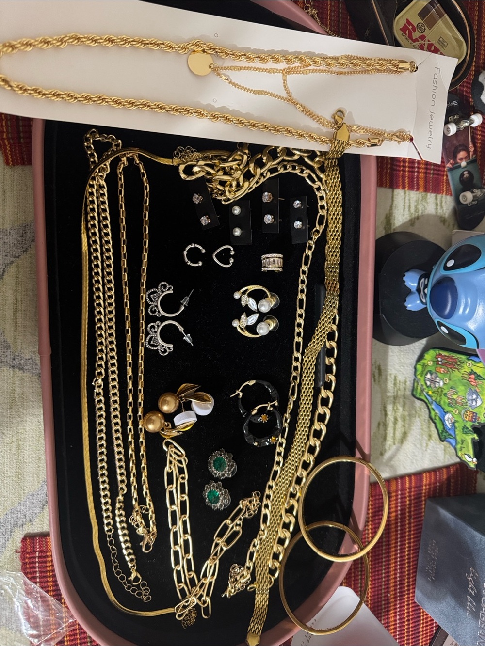 30 piece fashion Jewelry- Ear cuffs Chains, Earrings, Bracelets, Nose rings etc